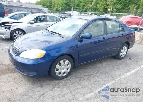 2005 Toyota Corolla Le из США, поврежденный, VIN JTDBR32E152053875